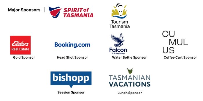Conference Sponsorship logo collage