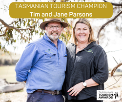 Tasmanian Tourism Champion - Tim & Jane Parsons